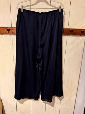 Vince silk wide leg pants